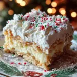 No-Bake Christmas Coconut Lasagna – A Festive Coconut Cream Holiday Delight