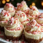 No-Bake Peppermint Cheesecake Bites