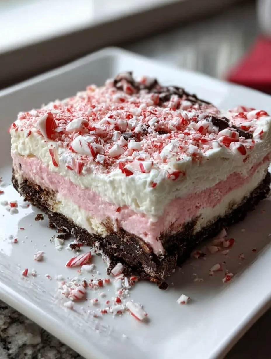 Peppermint Dessert Lasagna