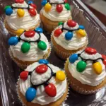 Christmas Light Cupcakes