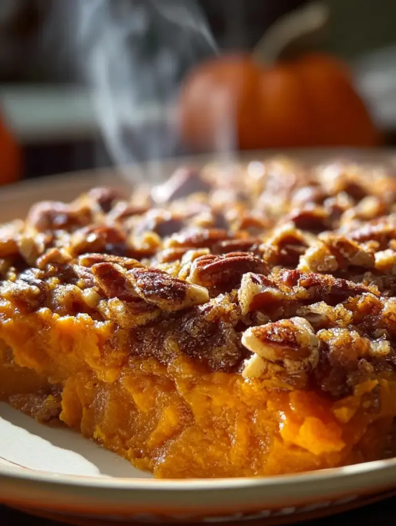 Brown Sugar Pecan Sweet Potato Bake