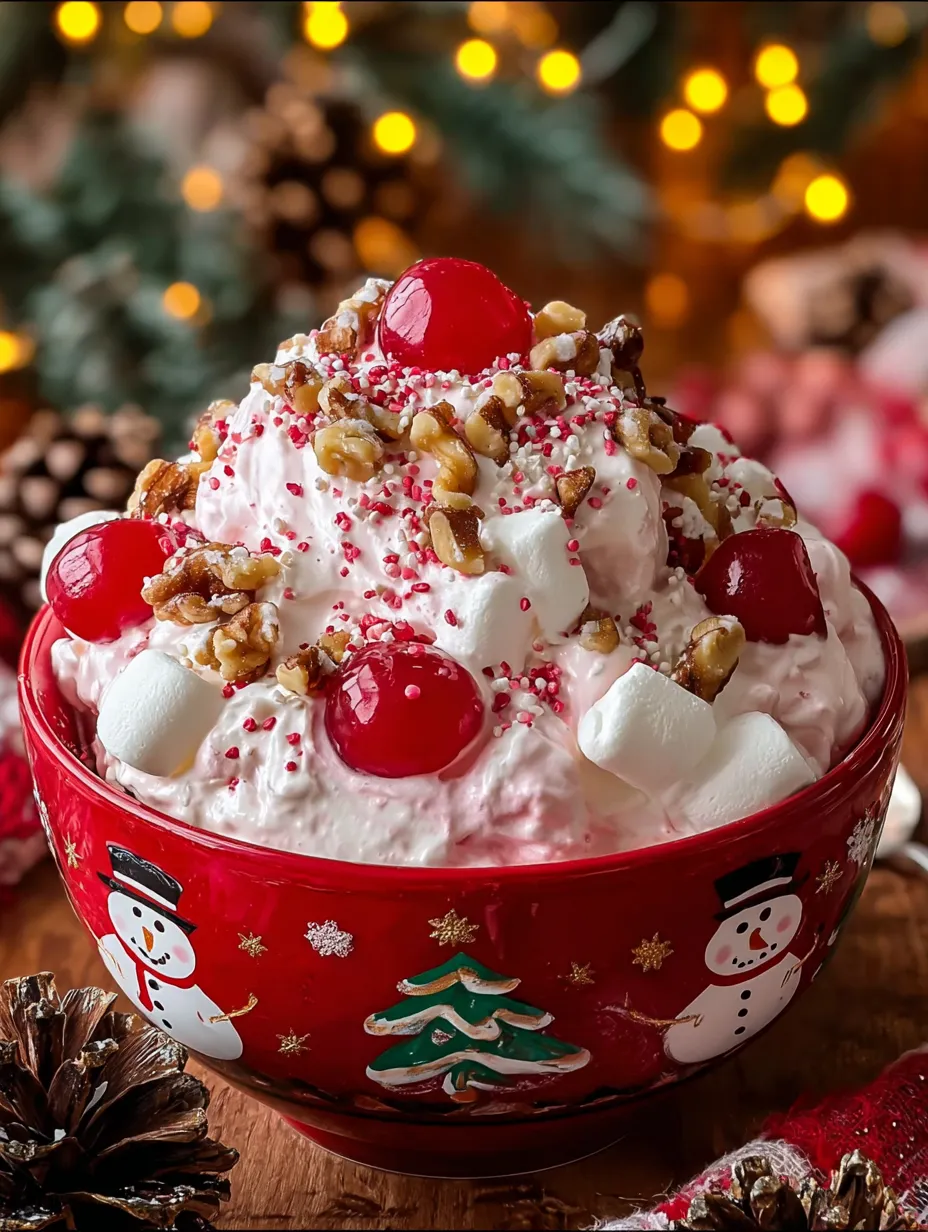 Christmas Cherry Fluff