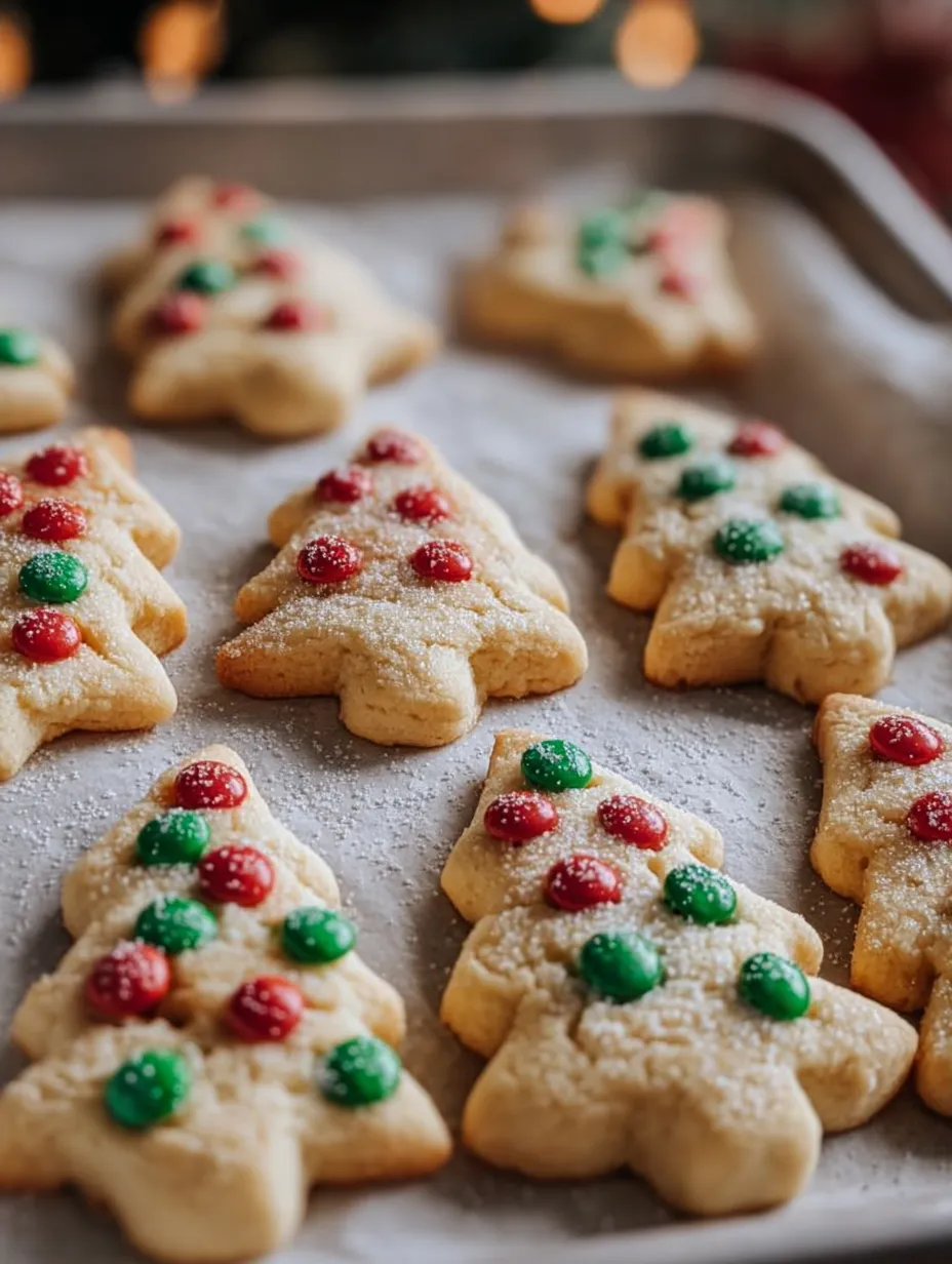 Perfect Christmas Tree Sugar Cookies Recipe – Buttery, Festive, and Totally Adorable!