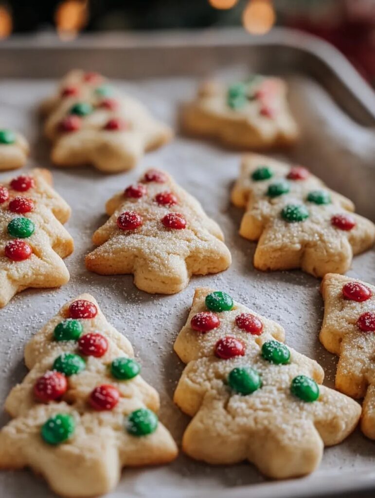 Perfect Christmas Tree Sugar Cookies