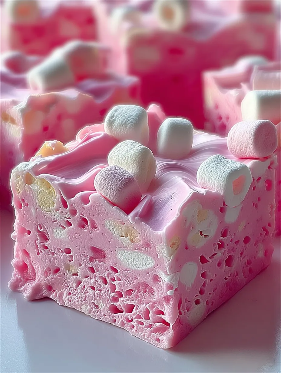Pink Cloud Marshmallow Fudge: A Dreamy, No-Bake Treat That Melts Hearts