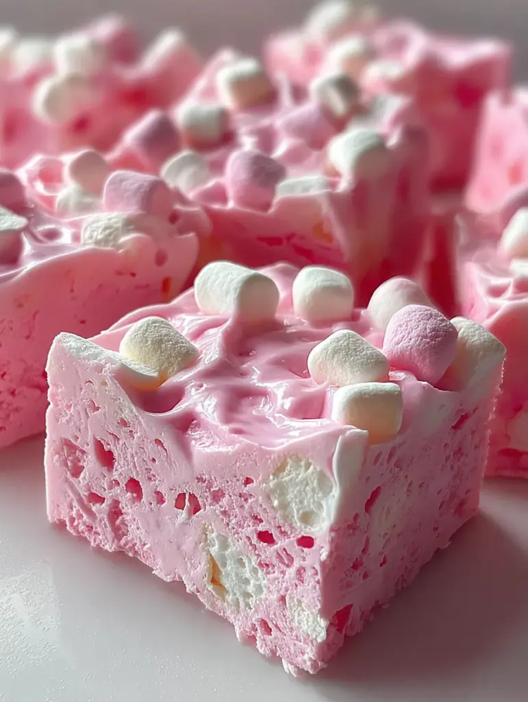 Pink Cloud Marshmallow Fudge