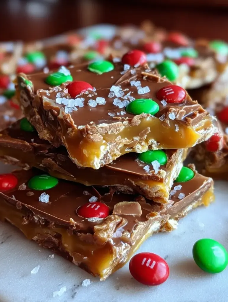 Thick Caramel Christmas Crack