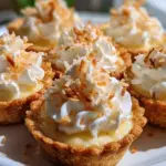 Coconut Cream Pie Cookie Cups