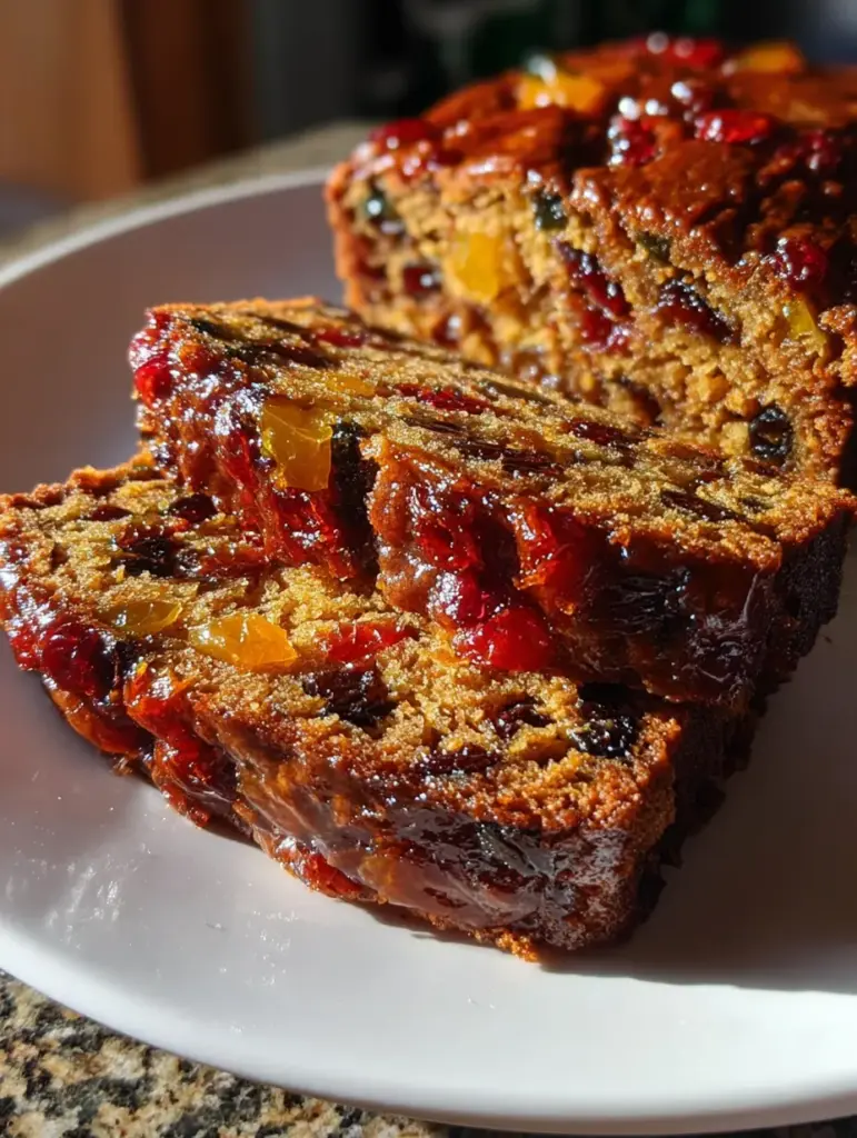 Christmas Fruit Cake Loaf Recipe
