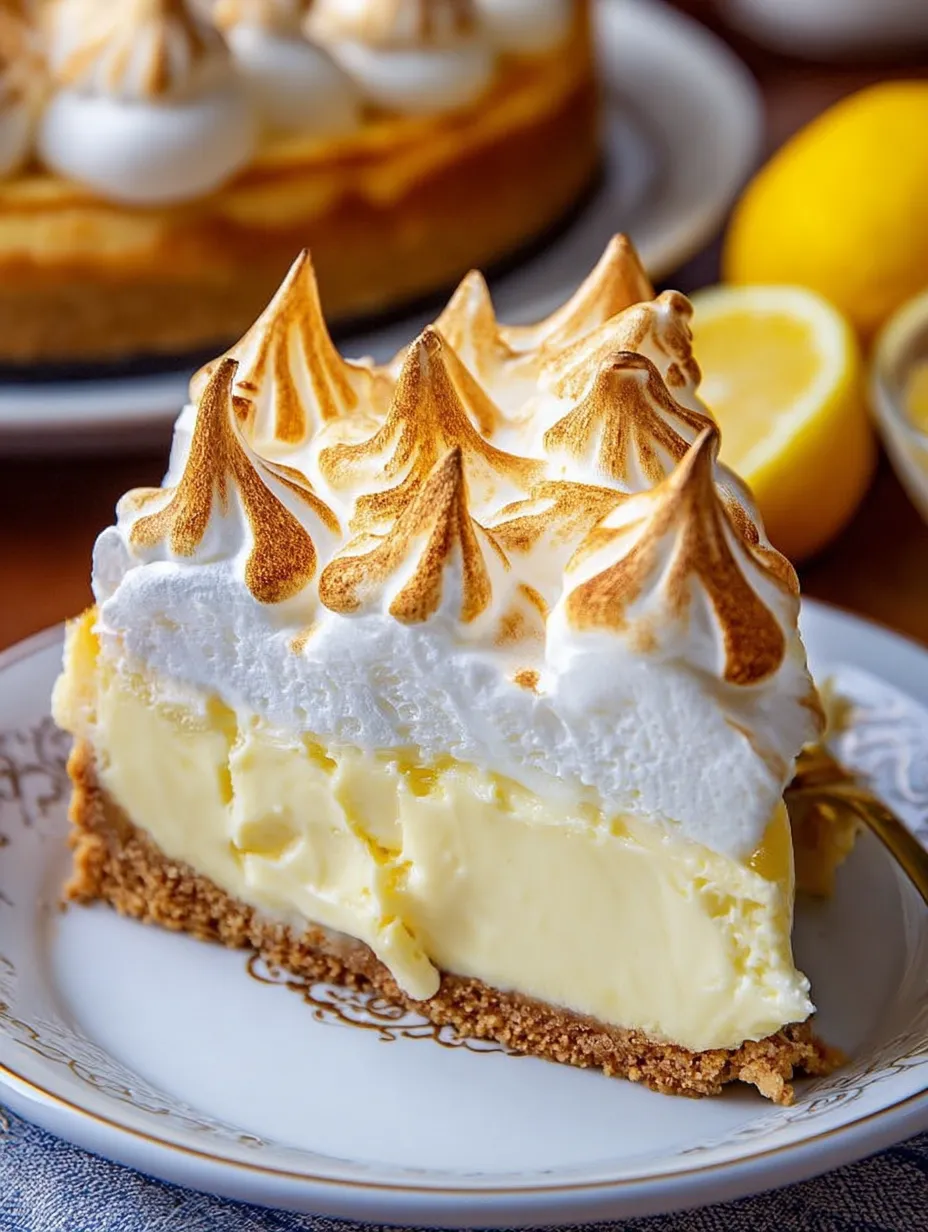 Lemon Meringue Cheesecake