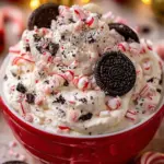 Christmas Candy Cane Oreo Fluff