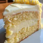 Lemon Cheesecake Cake with Cream Cheese Frosting