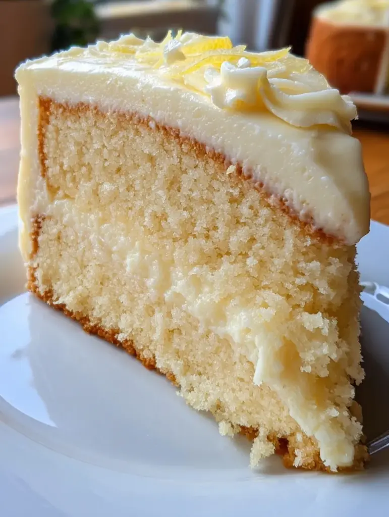 Lemon Cheesecake Cake with Cream Cheese Frosting