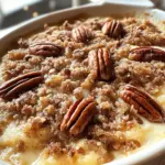 Creamy Pecan Streusel Cobbler