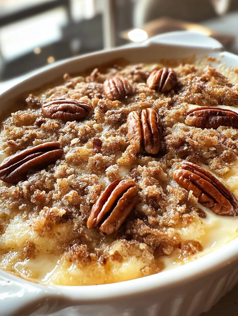 Creamy Pecan Streusel Cobbler: A Cozy Dessert You’ll Fall in Love With