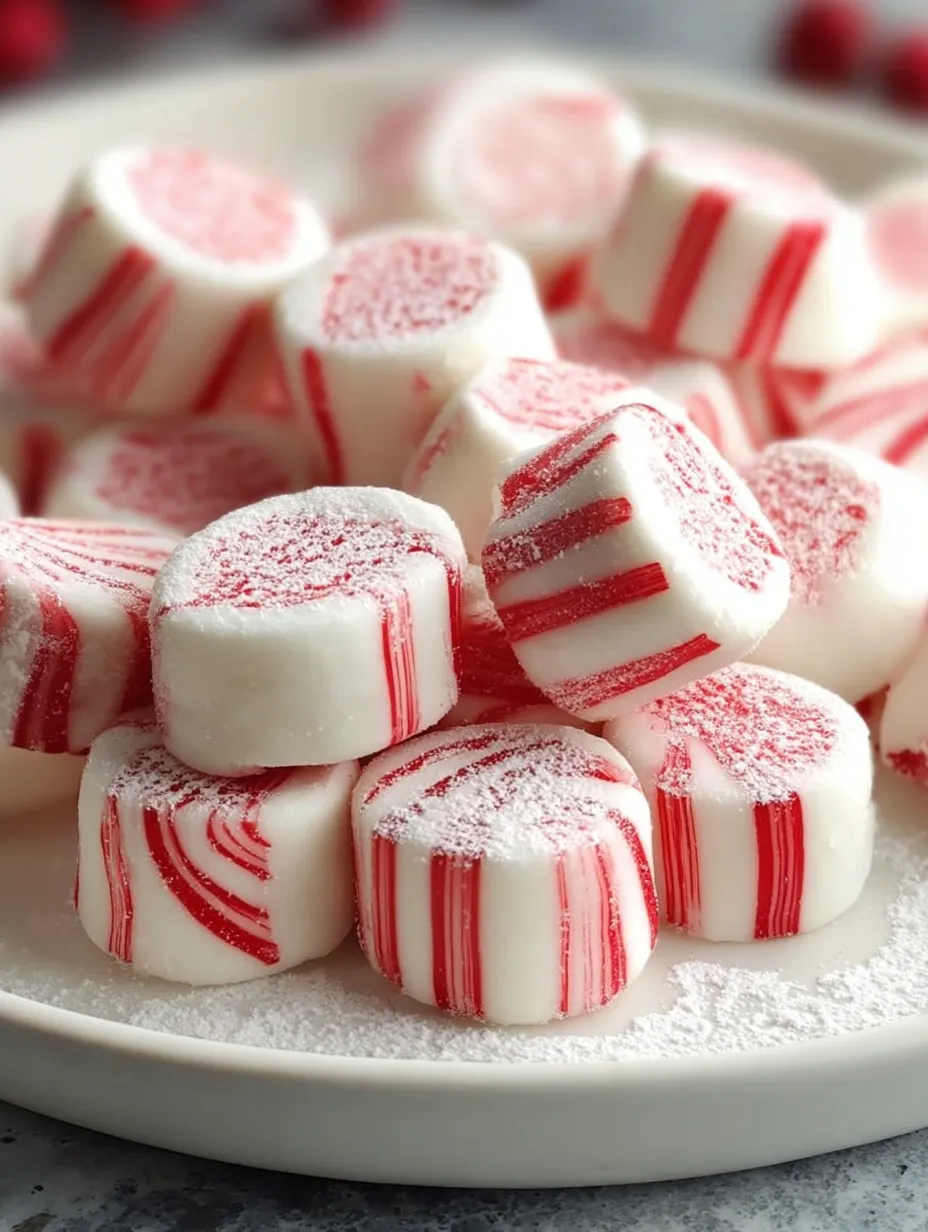 Soft Christmas Peppermints