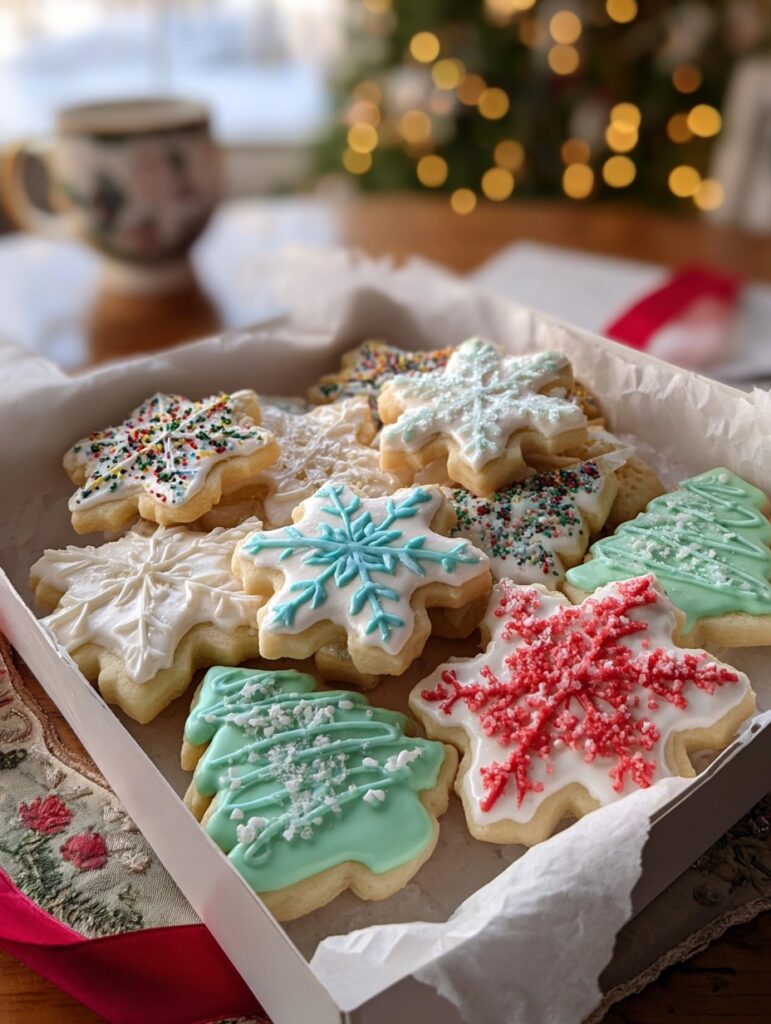 Soft Christmas Sugar Cookies