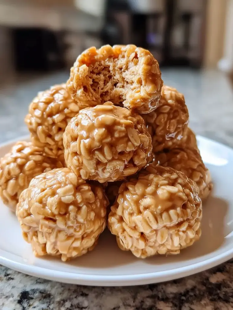 Peanut Butter Rice Krispie Balls