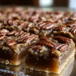 Lazy Girl Pecan Pie Bars