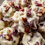 Christmas White Chocolate Cranberry Pecan Candy