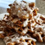 No-Bake Peanut Butter Pretzel Clusters