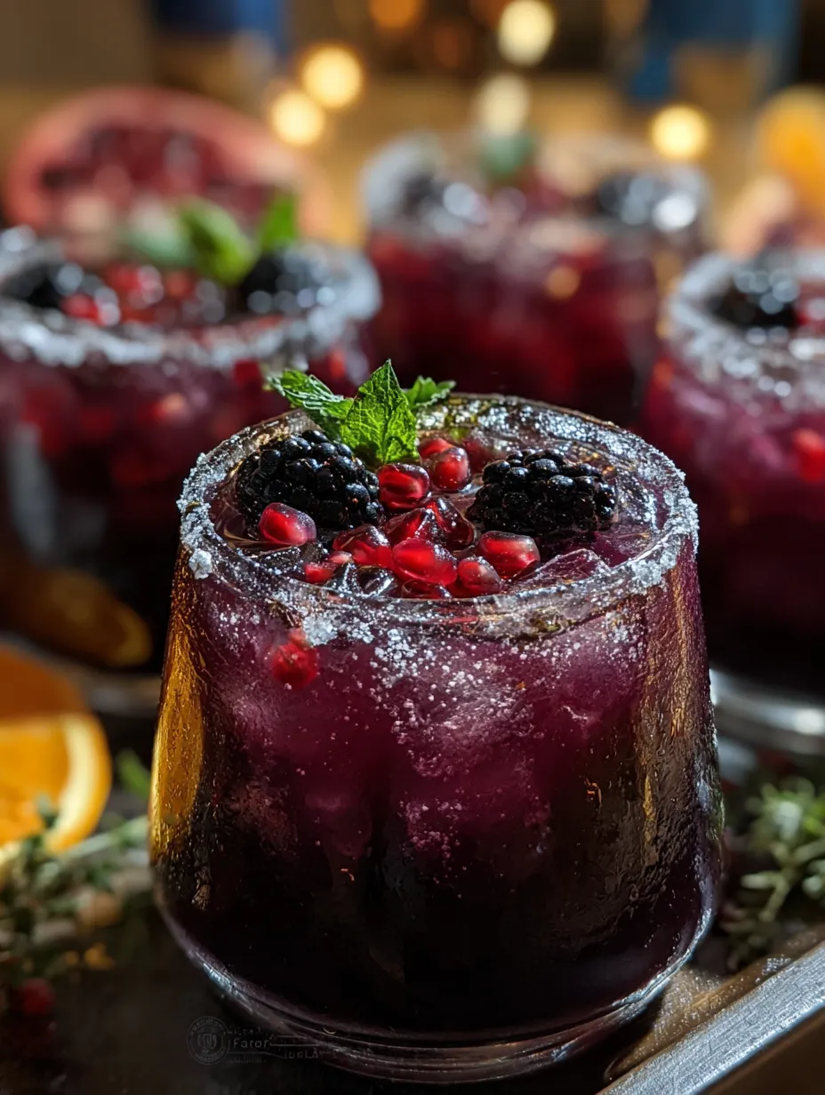 Midnight Frost Christmas Punch Recipe: A Magical Winter Drink That Dazzles Every Guest