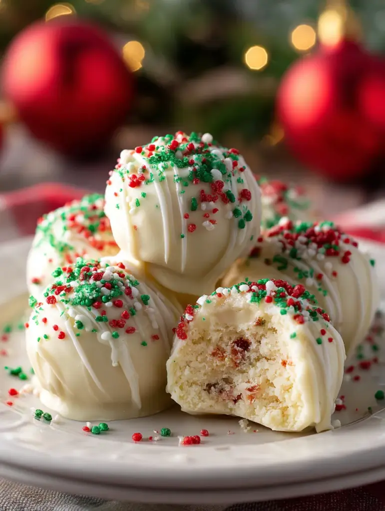 Little Debbie Christmas Cake Balls