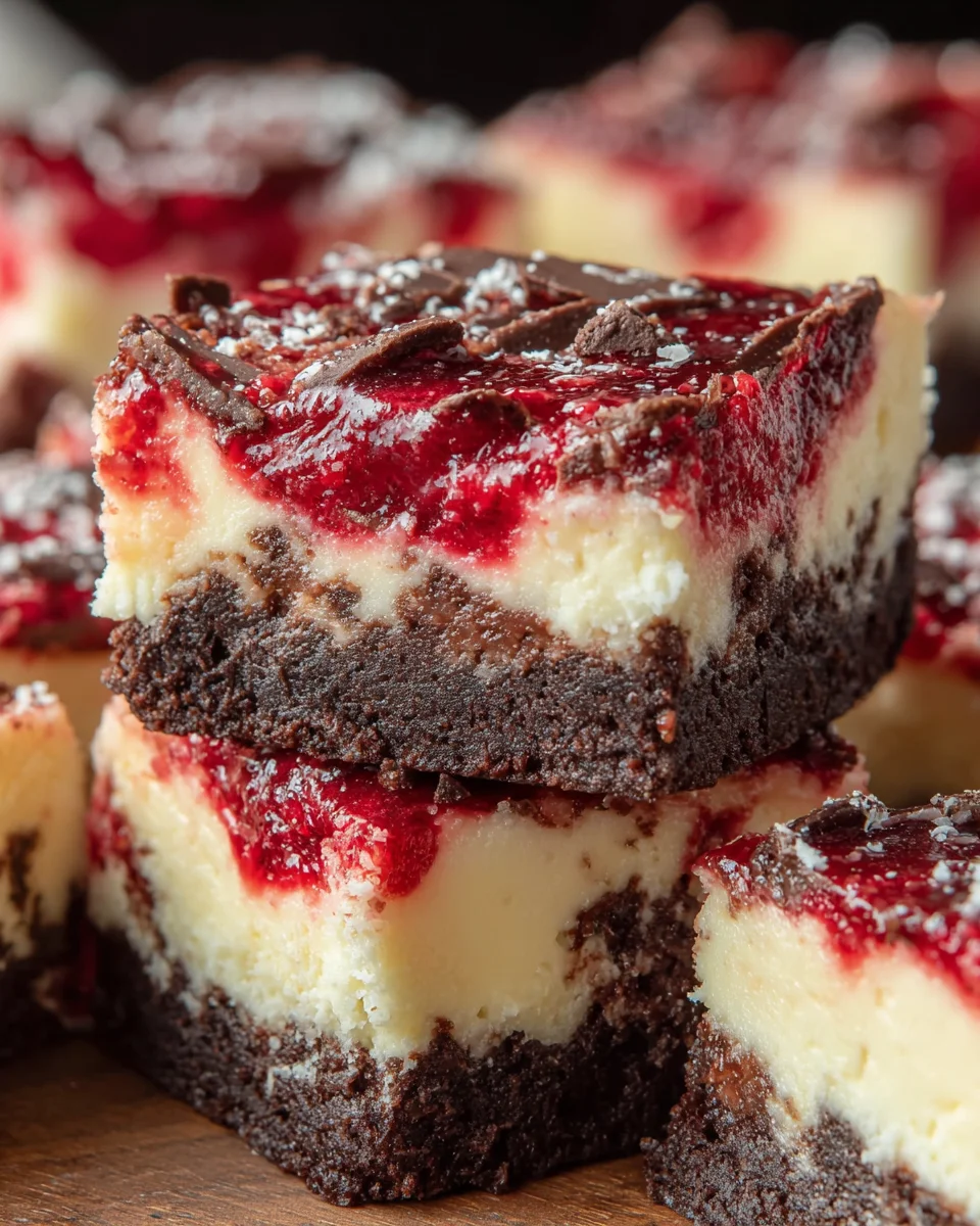 White Chocolate Raspberry Cheesecake Bars