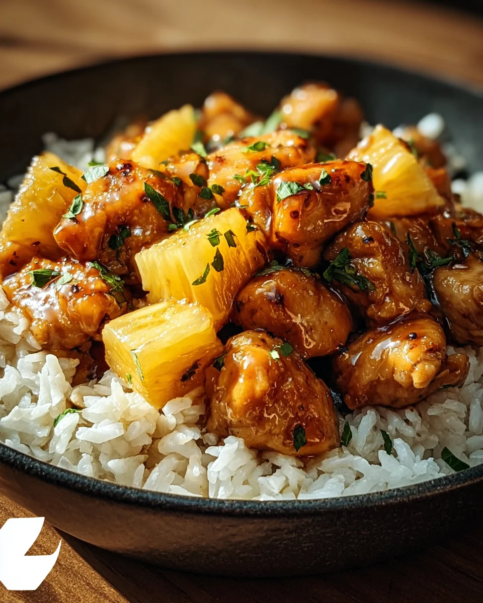 Pineapple Chicken and Rice