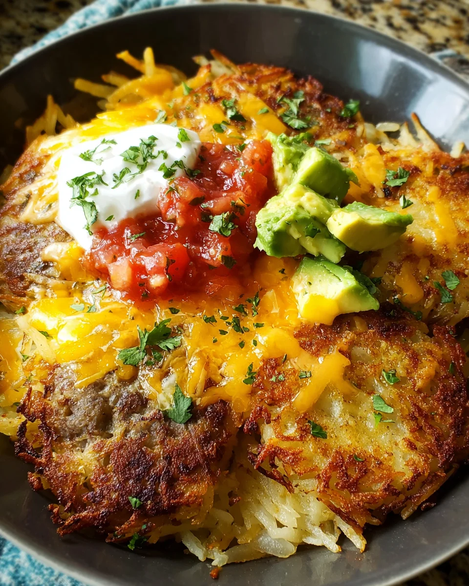 Hash Brown Breakfast Bowls