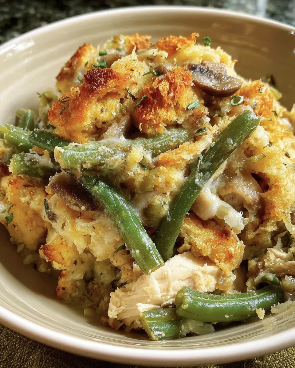 Slow Cooker Chicken Stuffing