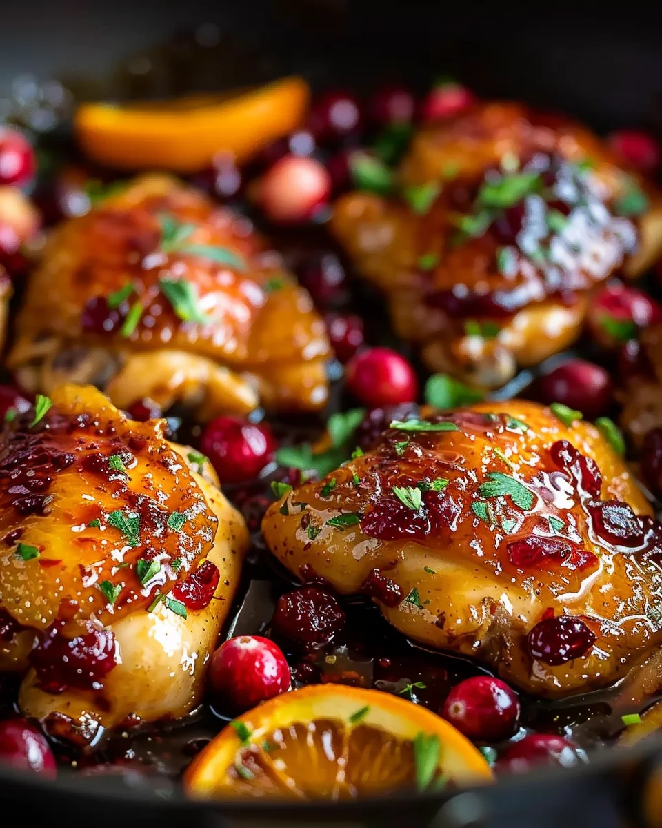 Cranberry Orange Chicken: A Flavorful Dinner Delight!