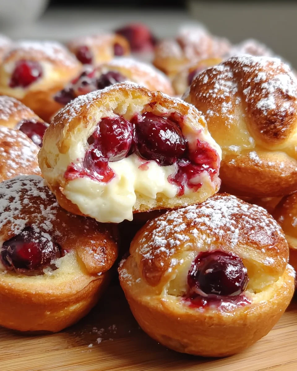 Cherry Cheesecake Crescent Muffins: Deliciously Easy Recipe!