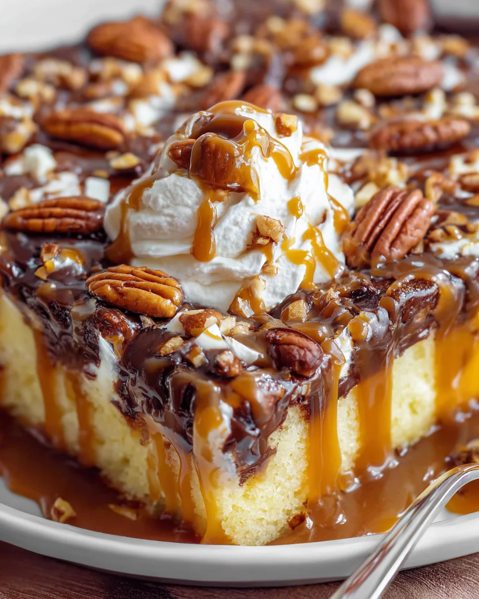 Turtle Poke Cake: Discover the Ultimate Dessert Delight!
