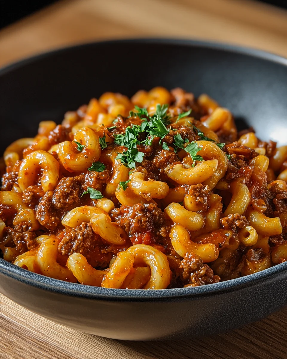 One Pot Beefaroni: Discover the Easy Comfort Dish!