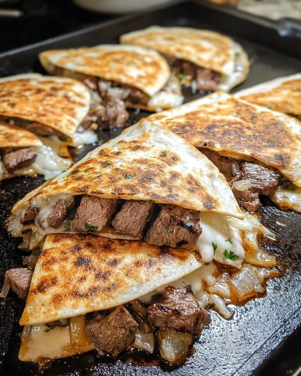 Steak Cheese Quesadillas Blackstone are a must-try!