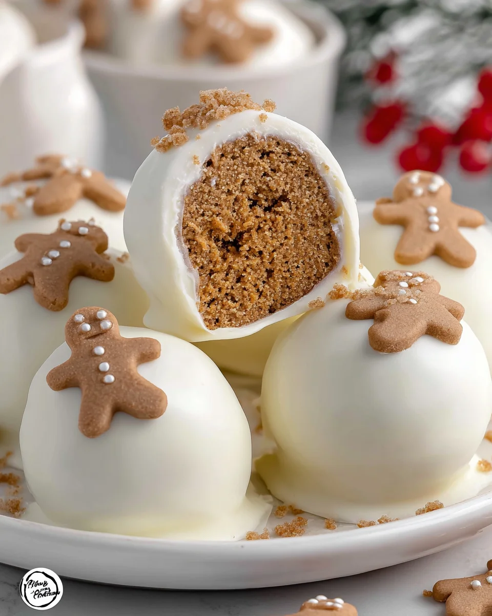 Gingerbread Truffles