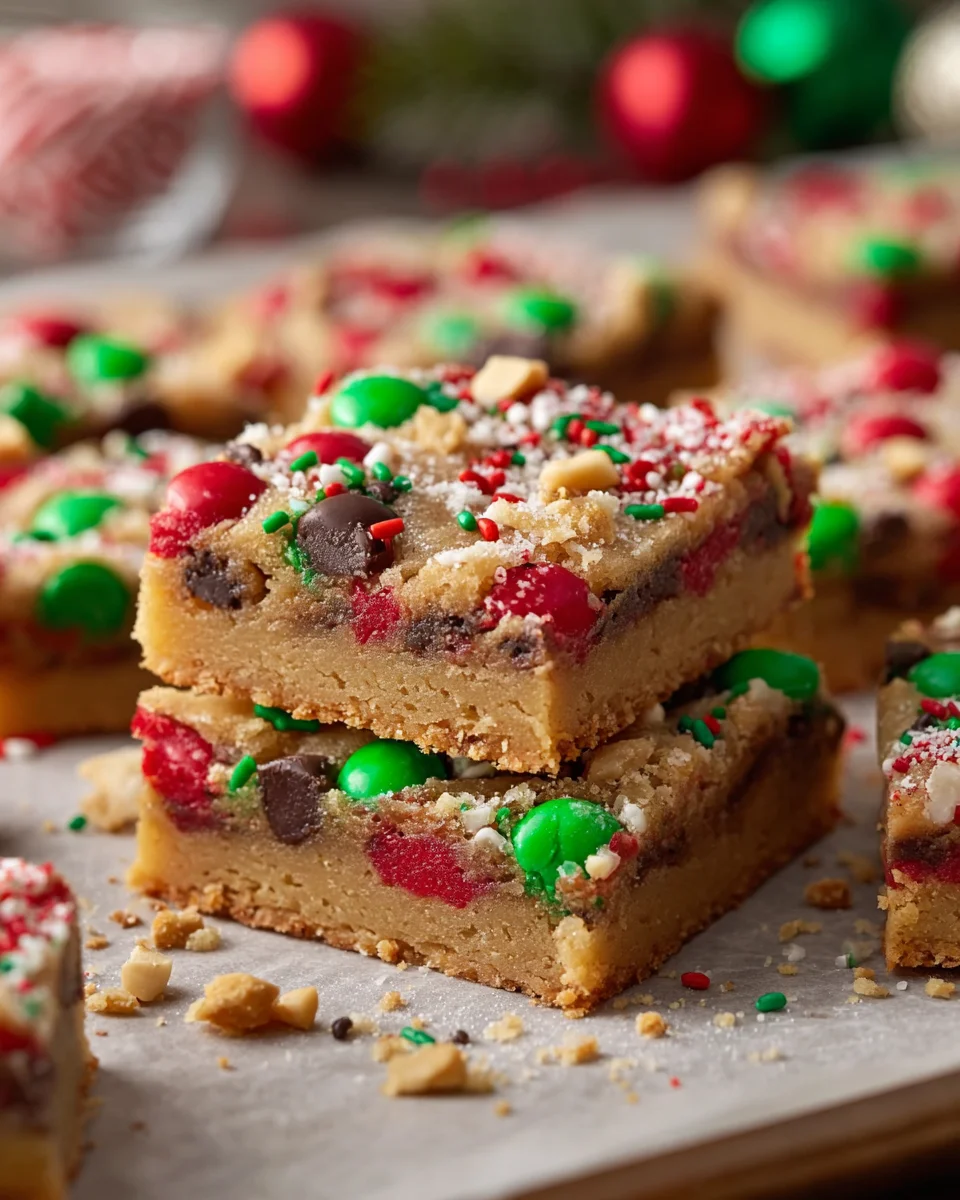 Christmas Cookie Bars