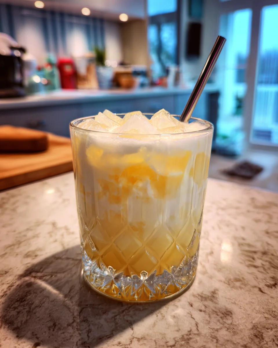 Snowflake Orange Cream Cocktail