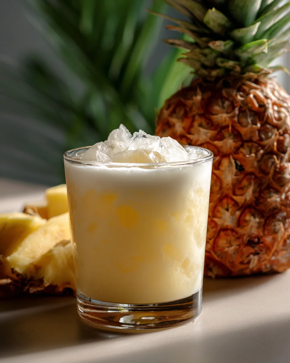 White Christmas Colada: The Tropical Holiday Cocktail