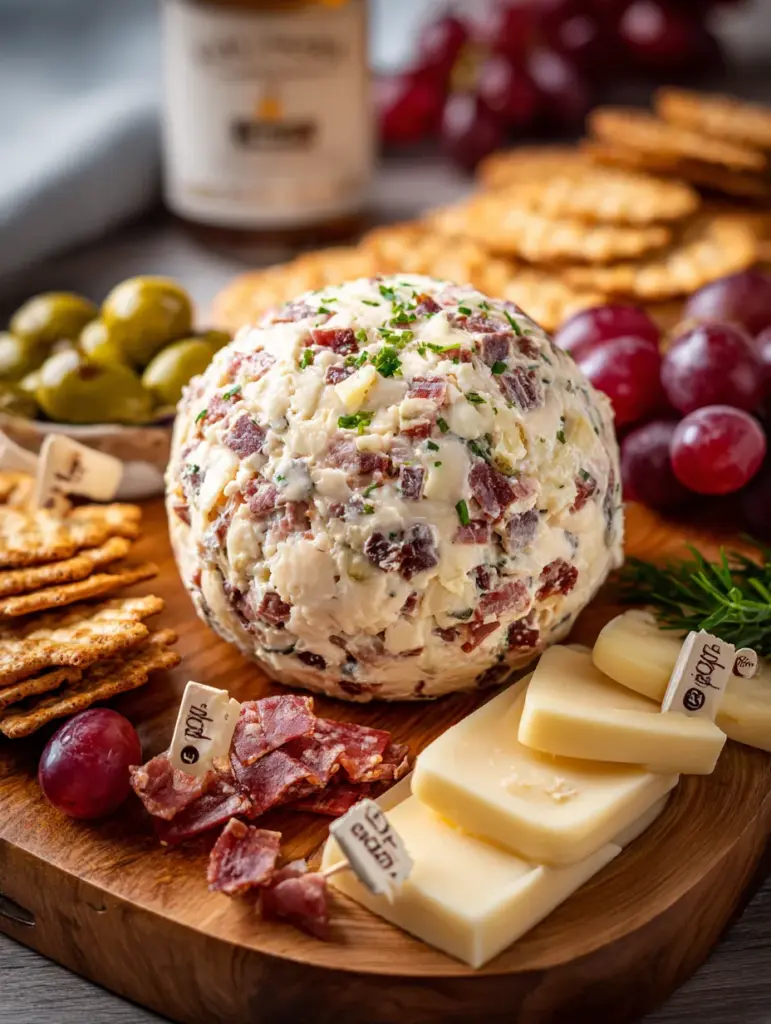 Creamy Chipped Beef Cheese Ball