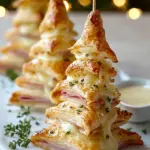 Puff Pastry Christmas Trees