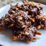 Chocolate Pretzel Crunch Clusters