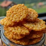 Rice Krispie Cheddar Crackers