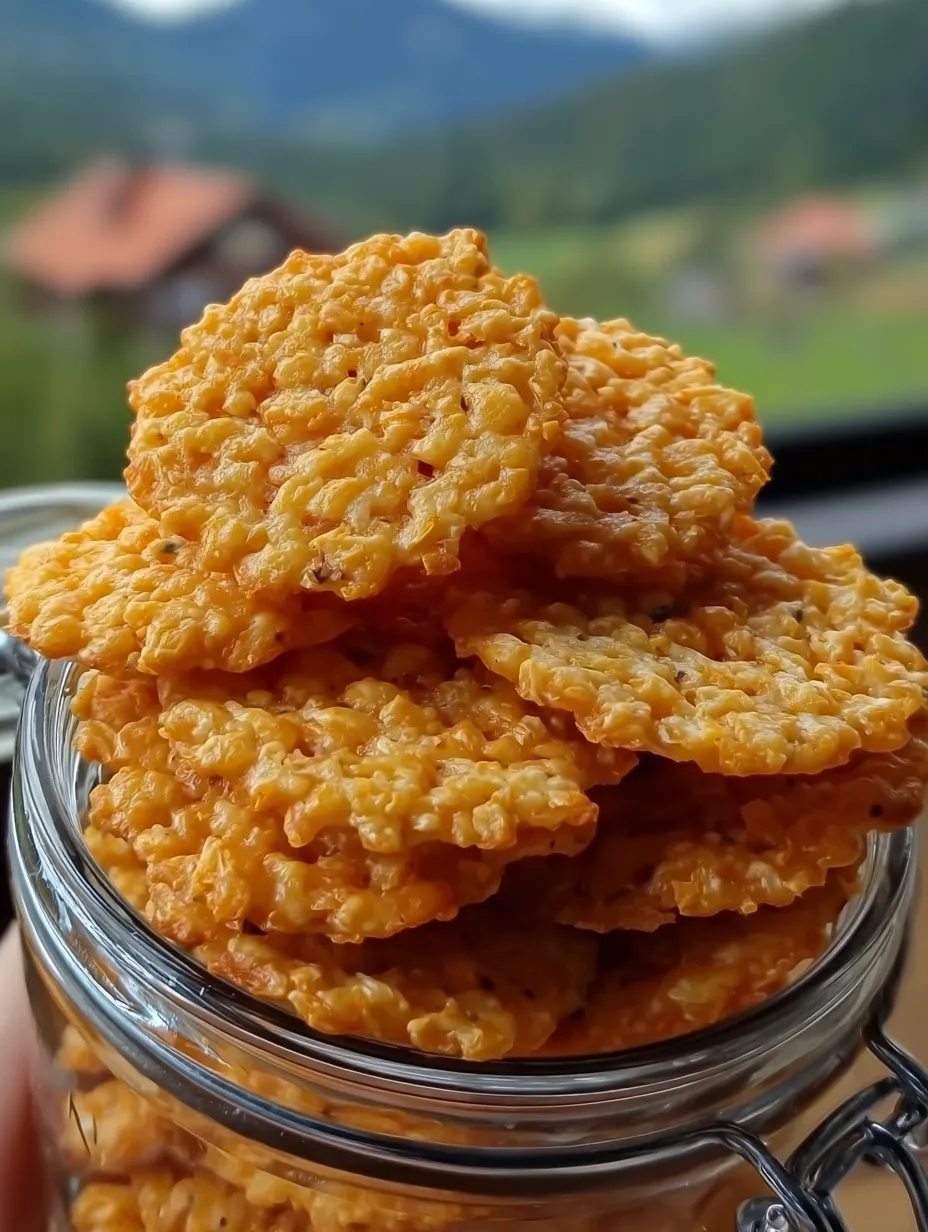 Rice Krispie Cheddar Crackers