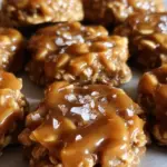 No-Bake Salted Caramel Cookies