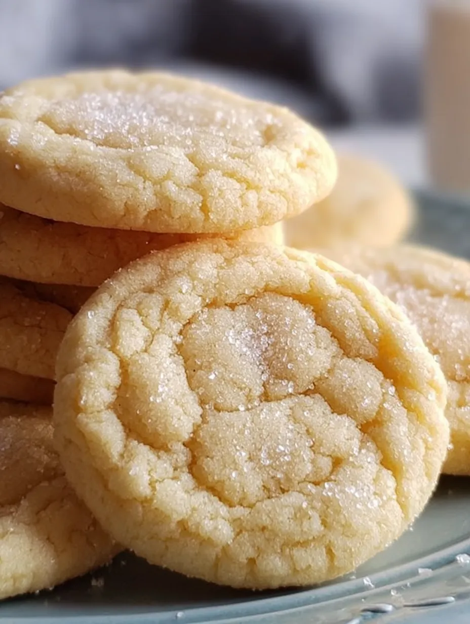 Soft & Thick Sugar Cookies (Bakery-Style)