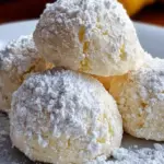 Lemon Snowball Cookies