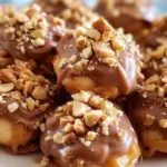 Ritz Cracker Caramel Peanut Stacks