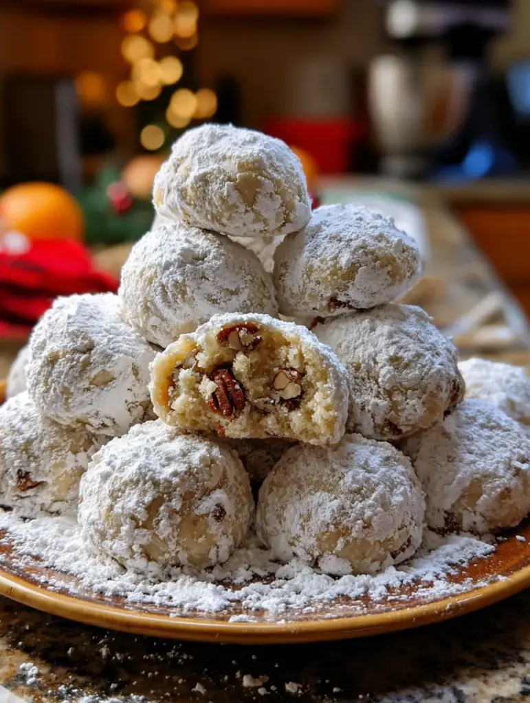 Perfect Pecan Snowball Cookies Recipe